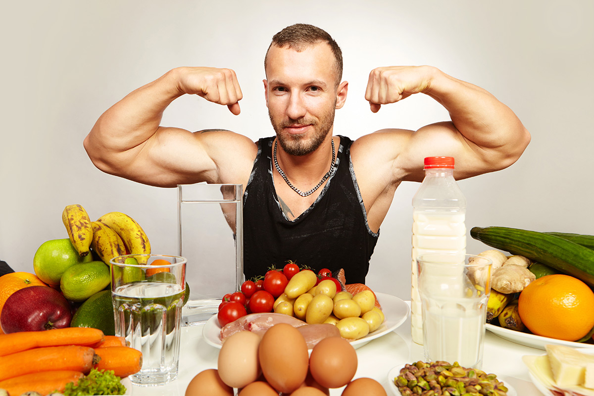 Полный список продуктов питания и витаминов для роста мышц | FitSeven